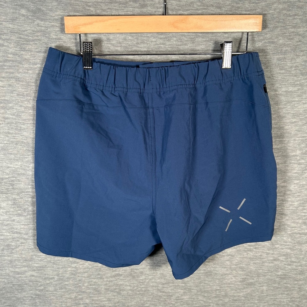 Ten Thousand The Foundation Short Mens M Blue 5" Double Weave Training Gym NEW - Picture 2 of 7